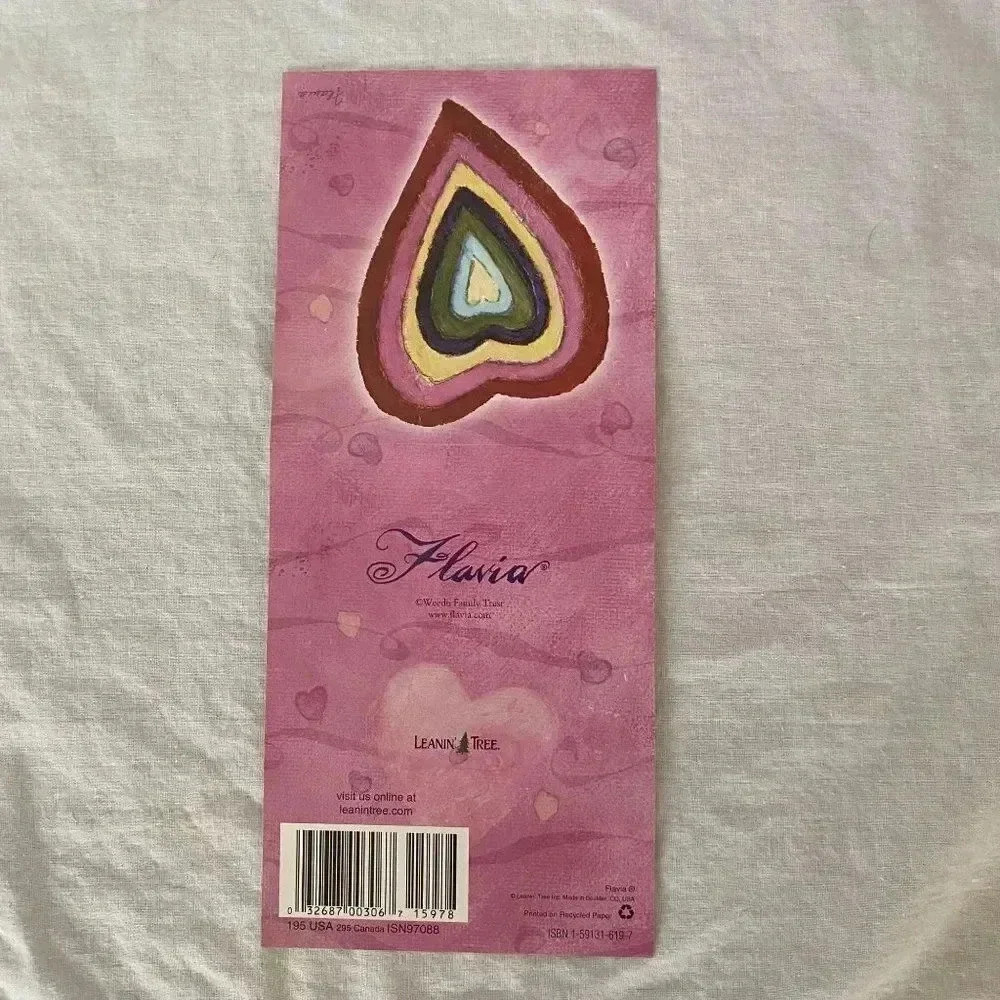 Vintage 6/pk‎ INSPIRING WORDS Greeting Cards Leanin' Tree Flavia Weedn NOS